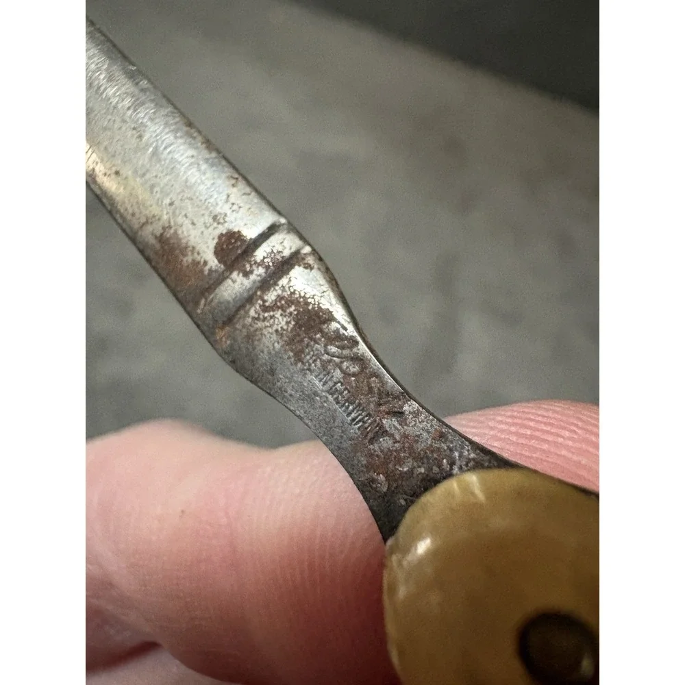 Elosi Made In Germany Bruxelles Eglise Sainte‎ Gudule Letter Opener Vintage MOP